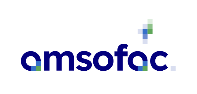 Logo de AMSOFAC, Asociación Mexicana de Sociedades Financieras de Arrendamiento, Crédito y Factoraje, aliado de CONVECOB 2026